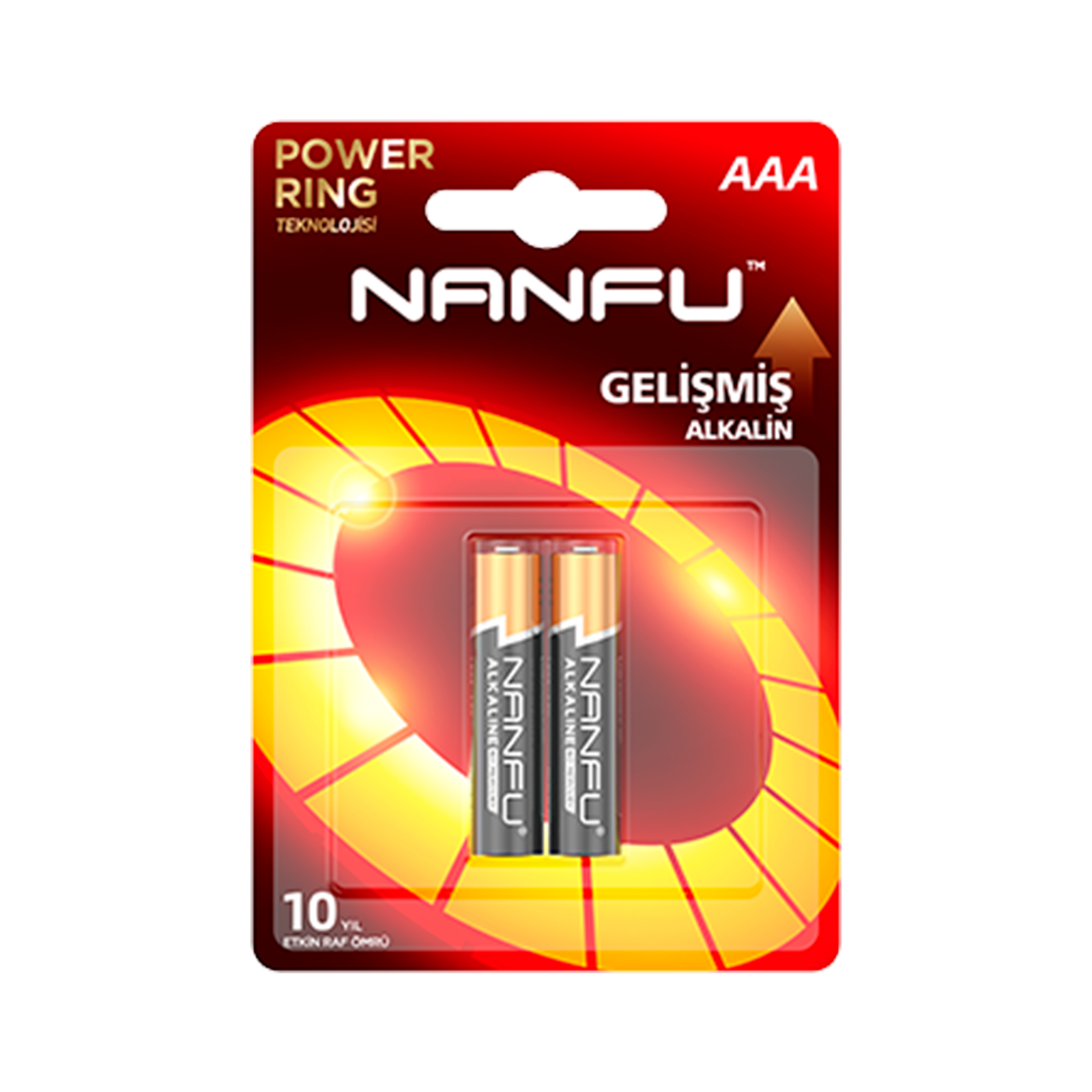 Nanfu 1.5v Alkalin Pil - AAA LR03 (2 Adet) Nanfu 1.5v Alkalin Pil - AAA LR03 (2 Adet)